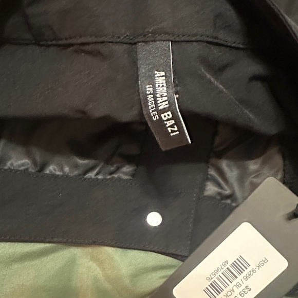 American Bazi Black Asymmetrical Ruched Skirt - Picture 4 of 4